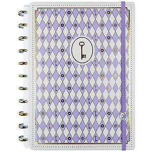 Caderno Inteligente Isa Akkari Purple Key A5