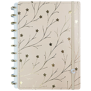 Caderno Inteligente Miss Floral By Giulia Benite