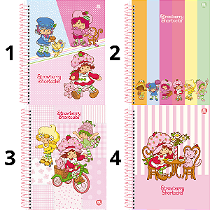 Caderno Colegial Moranguinho 10M Animativa