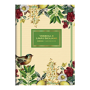 Caderno Costurado Flexível 32F Dani Fernandes Verbena Animativa
