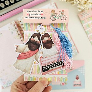Kit com 2 Marcadores de Livro Devocional Buendia
