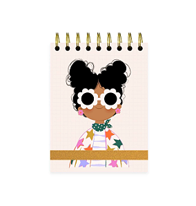 Bloco de Notas A6 Brigitti 96 folhas Lubi