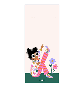 Bloco de Notas Magnético Brigitti 40 folhas Lubi