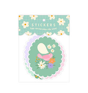 Adesivos Passarinho Lubi