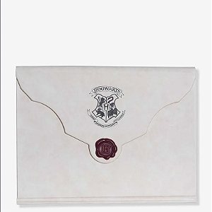 Caderno de Anotações Carta Hogwarts Zona Criativa