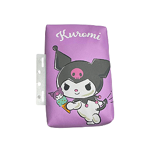 Estojo Acessório Ring Grande Sanrio Kuromi