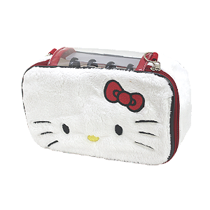 Estojo Disclick Pelúcia Hello Kitty Obi