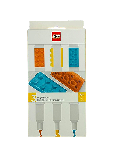 Estojo Marca Texto 3C LEGO