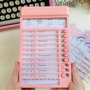 Prancheta Controle de Hábitos Check-List Buendia