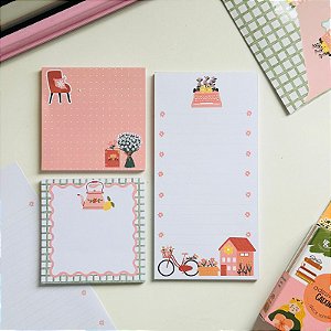 Trio de Bloquinhos Doce Rotina Buendia