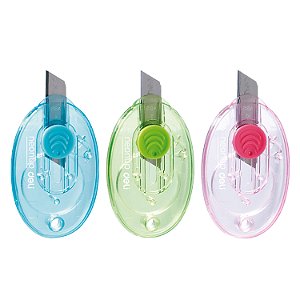 Mini Estilete Transparente com Glitter Deli