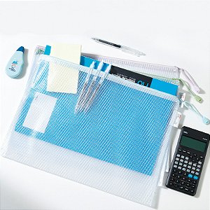 Pasta Ziper G Tela Malha de PVC Deli