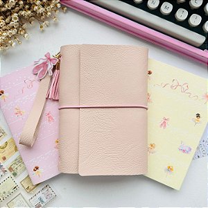 Caderno Midori com 2 Cadernetas Bailarinas Buendia