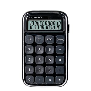 Calculadora 12 Digitos NuSign Preto Deli