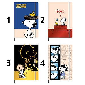 Caderneta Fitto G Snoopy 80F Tilibra