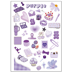 Adesivo Coleção Colors: Roxo Grafitte