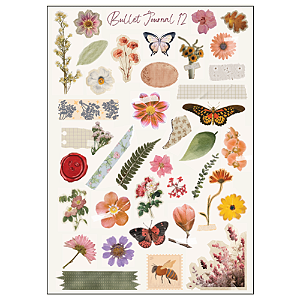Adesivo Bullet Journal 12 Grafitte