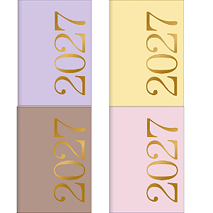 Planner Grampeado Mensal 2027 Vanilla M6 Tilibra