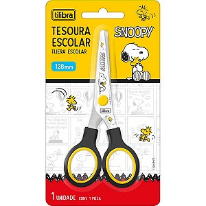 Tesoura Escolar 128mm Snoopy Tilibra