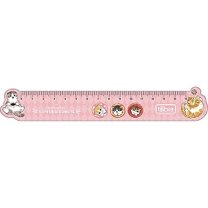 Régua 15cm Mofusand Tilibra