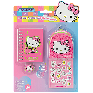 Kit Mini Acessórios Hello Kitty 10793 Leonora