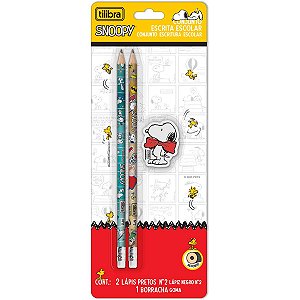 Kit Escolar 3unid Snoopy Tilibra