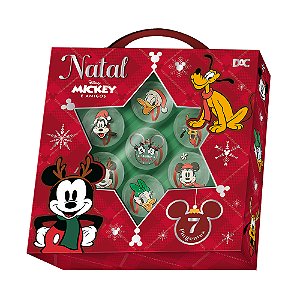 Kit Papelaria Natal Mickey e Amigos DAC
