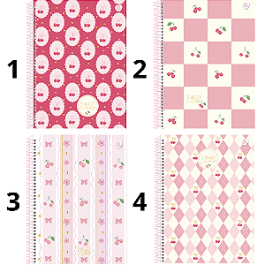 Caderno Universitário 1M Sweet Cherry 80F Animativa