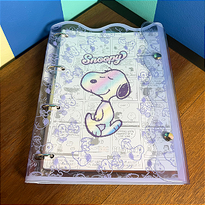 Caderno Argolado Universitário Snoopy DAC