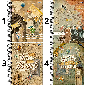 Caderno Universitário 10M Ecoway 160F Jandaia