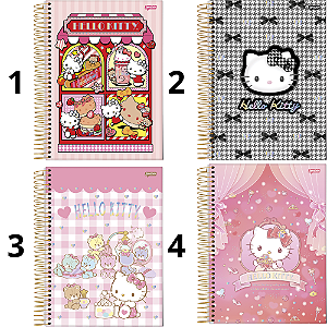 Caderno Universitário 1M Hello Kitty 80F Jandaia