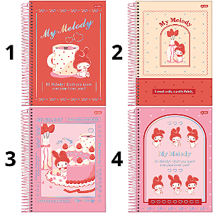 Caderno Universitário 1M My Melody 80F Jandaia