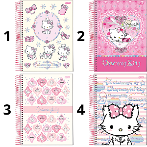 Caderno Universitário 10M CharmmyKitty 160F Jandaia