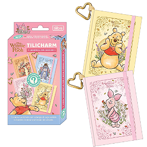 Acessório Tilicharm Caderneta Pooh Tilibra - PRÉ VENDA
