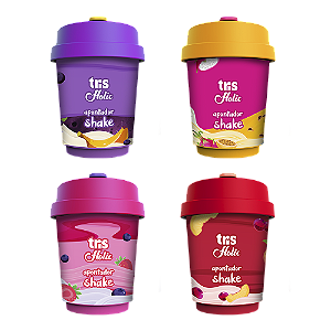 Apontador 3 Furos com Depósito Shake Tris