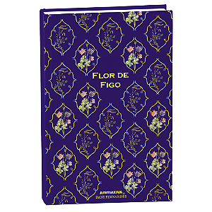 Caderno Colegial Costurado Flor de Figo Dani Fernandes 80F Animativa