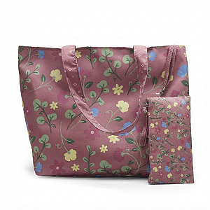 Bolsa Reversível Floral Pink by Sof Sabra