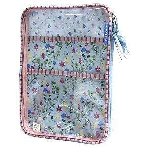 Pasta A4 Floral Azul By Sof Sabra