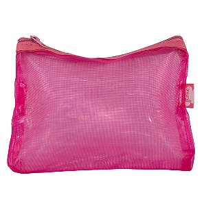 Necessaire Telinha Rosa Floriê