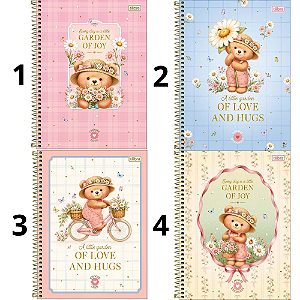 Caderno Universitário 1M Love Bears 80F Tilibra