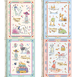 Caderno Universitário 10 Matérias Doggy 160F Tilibra