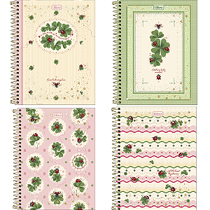 Caderno Colegial 1 Matéria Scarlet 80F Tilibra