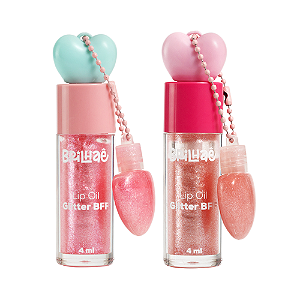 Batom Lip Oil Glitter BFF 3,5ml Brilhaê