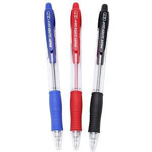 Caneta Esferográfica Pilot Super Grip 0.7mm