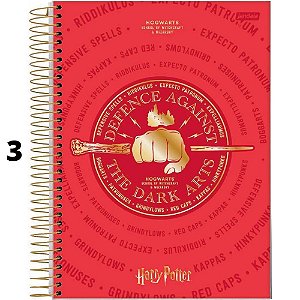 Caderno Universitário 10M Harry Potter 200 Folhas Jandaia