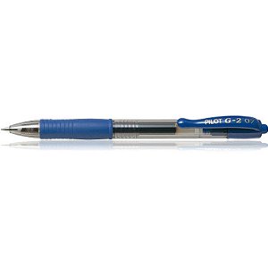 Caneta Pilot G2 Gel 0.7mm Azul