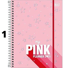Planner Espiral Love Pink 2021 Tilibra