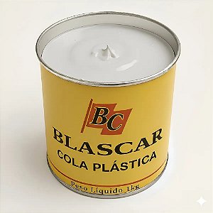 Massa Plástica para Funilaria Automotiva Blascar 1kg