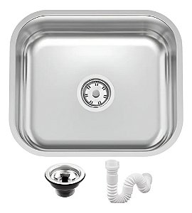 Cuba Inox Tramontina Basic 40 BL Polido 40x34x14cm