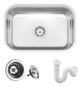 Cuba Inox Tramontina Lavínia 47 BL Polido 47x30x14cm